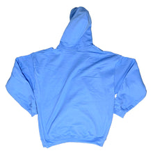 Load image into Gallery viewer, Embroidered Blue Clouds Hoodie with Foddy Indianapolis Streetwear Logo