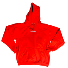 Load image into Gallery viewer, Embroidered Red Hoodie with Foddy Indianapolis Logo