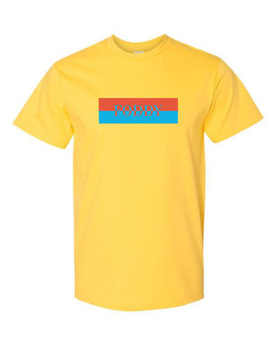 Yellow T-Shirt with Foddy Indianapolis Logo