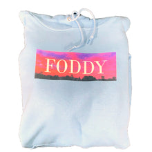 Load image into Gallery viewer, Men&#39;s Light Blue Cotton Hoodie for Streetwear