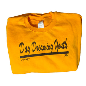 day dreaming youth yellow crew neck sweater foddy indianapolis