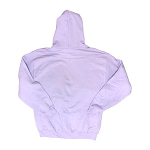 Men's Lavender Purple Cotton Hoodie for Streetwear