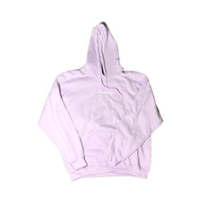 Load image into Gallery viewer, Embroidered Lavender Hoodie with Foddy Indianapolis Logo