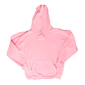 Embroidered Pink Frequency Streetwear Hoodie | Indianapolis 