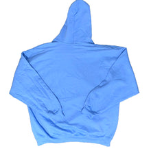 Load image into Gallery viewer, UNC Blue Sunset Majestic Hoodie with Foddy logo